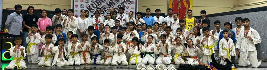 AKA Delhi Certified Black Belts and Athletes Full Group Photo